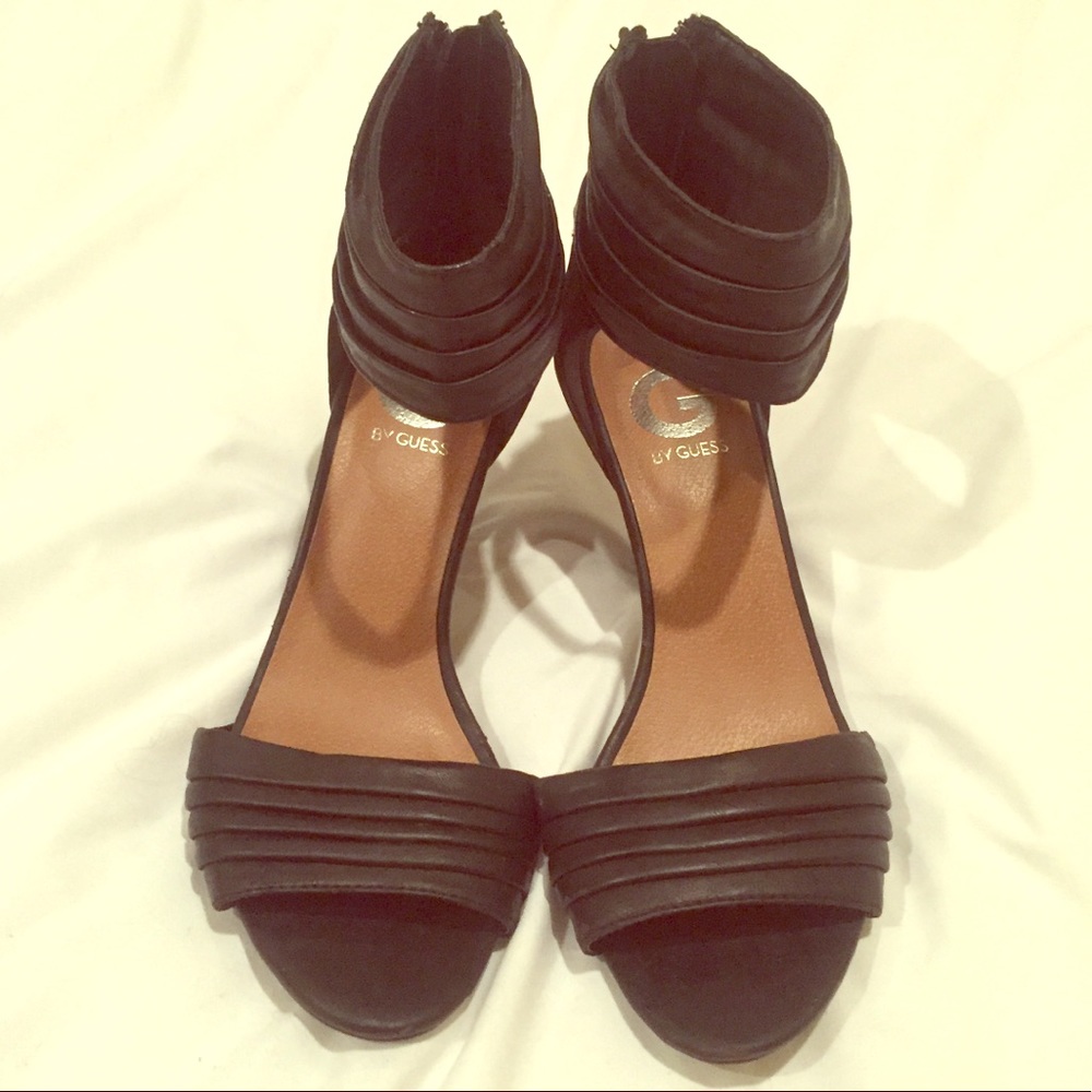Guess Zipper Heels